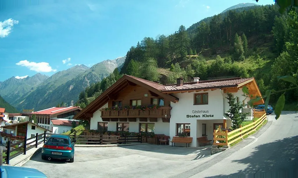Gaestehaus Stefan Klotz Solden Apartment